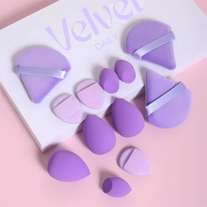 Velvet 12-Piece Powder Puff Set